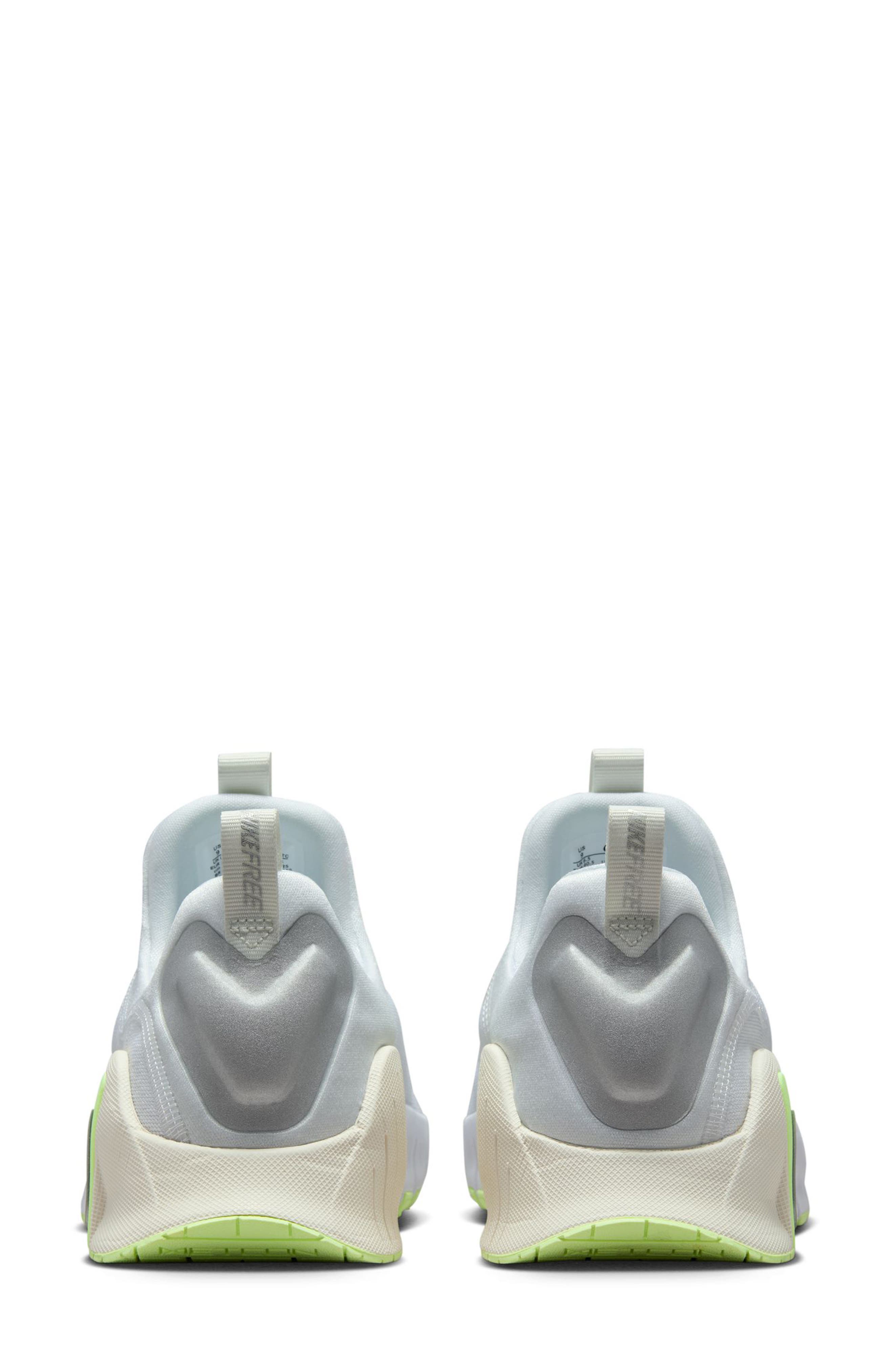 Nike Free Metcon 6 Training Shoe, Alternate, color, White/ Silver/ Volt/ Sail