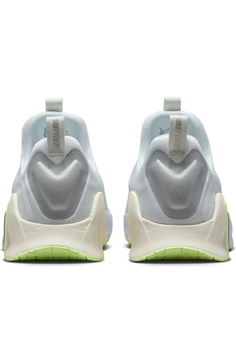 Nike Free Metcon 6 Training Shoe, Alternate, color, White/ Silver/ Volt/ Sail