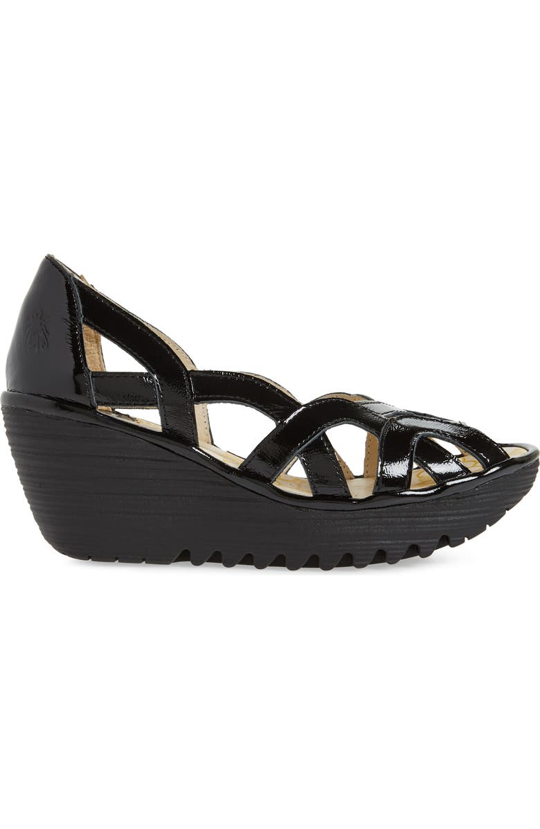 Fly London Yadi Wedge Sandal, Alternate, color,