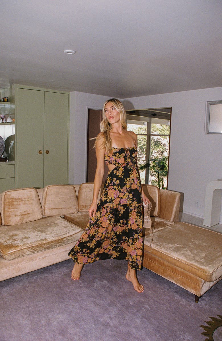 LSPACE Sandra Tie Cover-Up Dress, Alternate, color, 