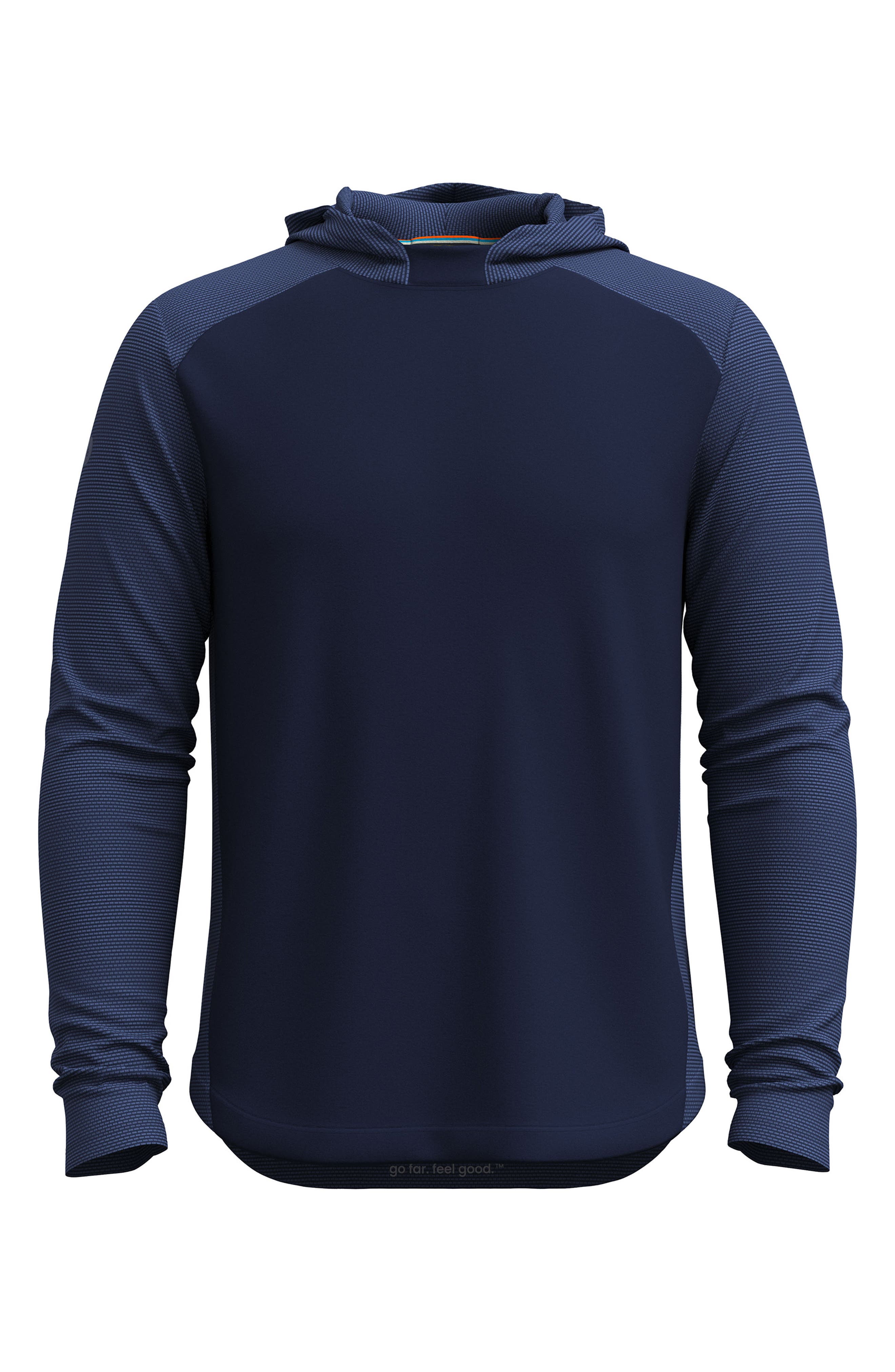 Smartwool Active Mesh Pulllover Hoodie In Black