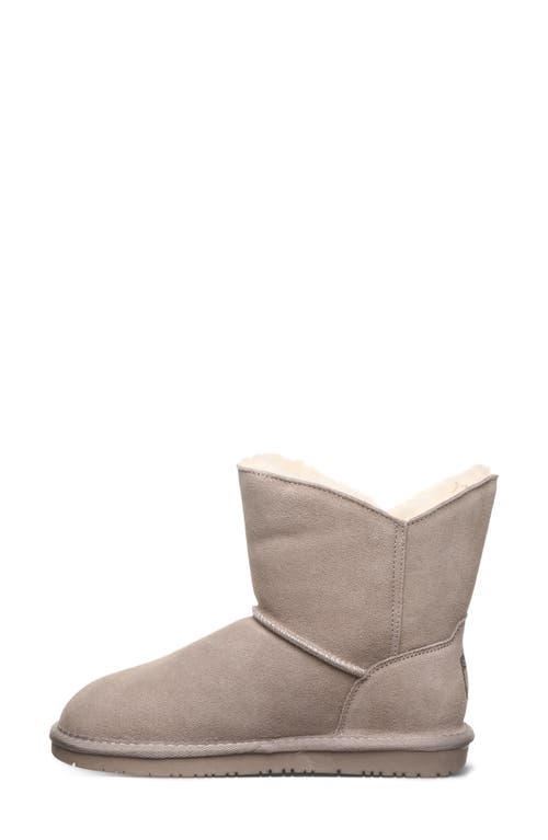 Bearpaw Steph Faux Shearling Lined Bootie In Gray
