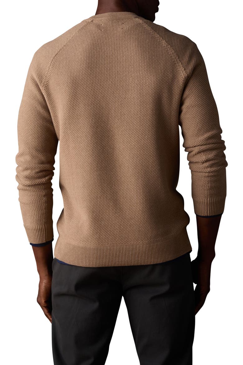 Coolmax Cotton Blend Sweater, Alternate, color, DARK TAUPE