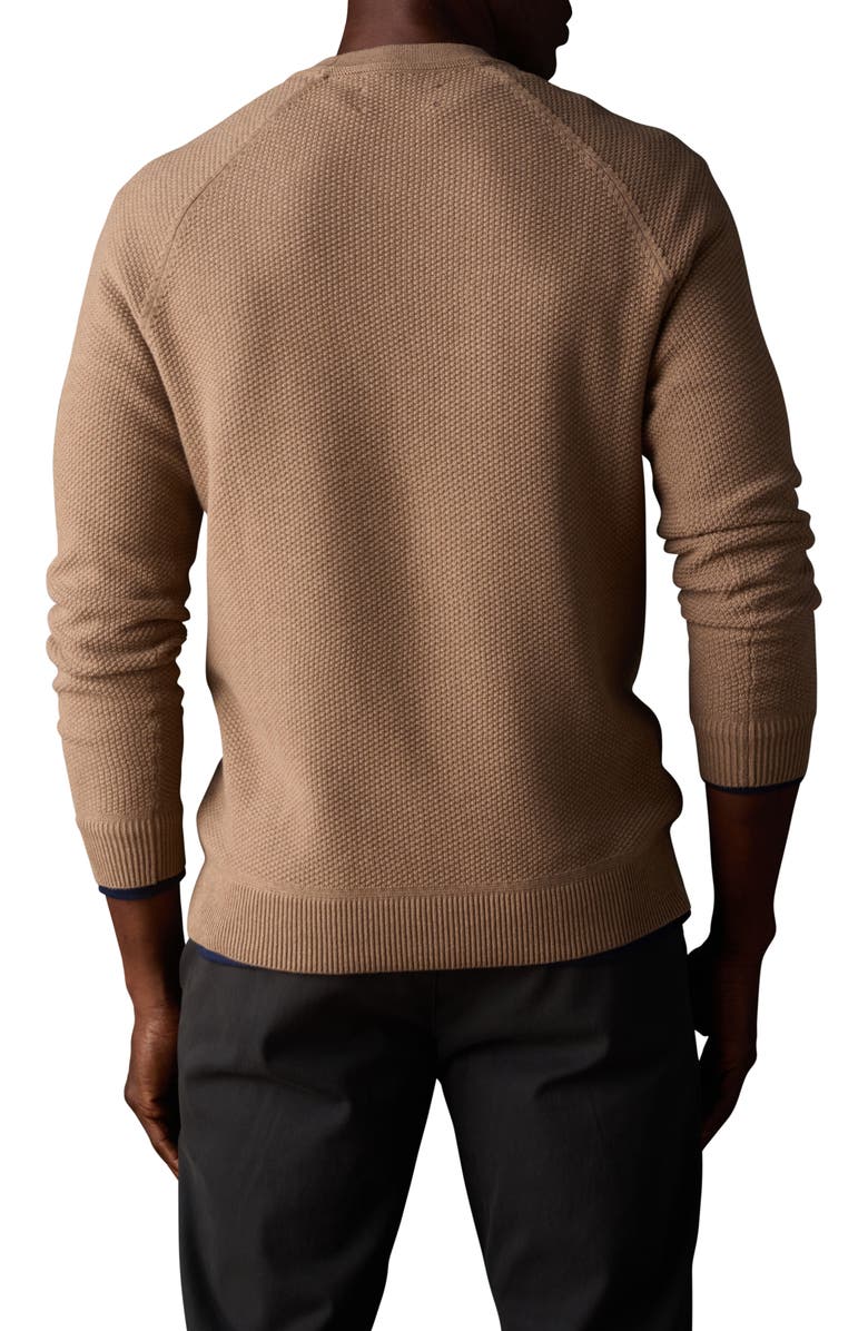 The Normal Brand Coolmax Cotton Blend Sweater, Alternate, color, Dark Taupe