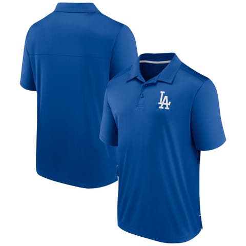 Men's Fanatics Branded  Royal Los Angeles Dodgers Fitted Polo