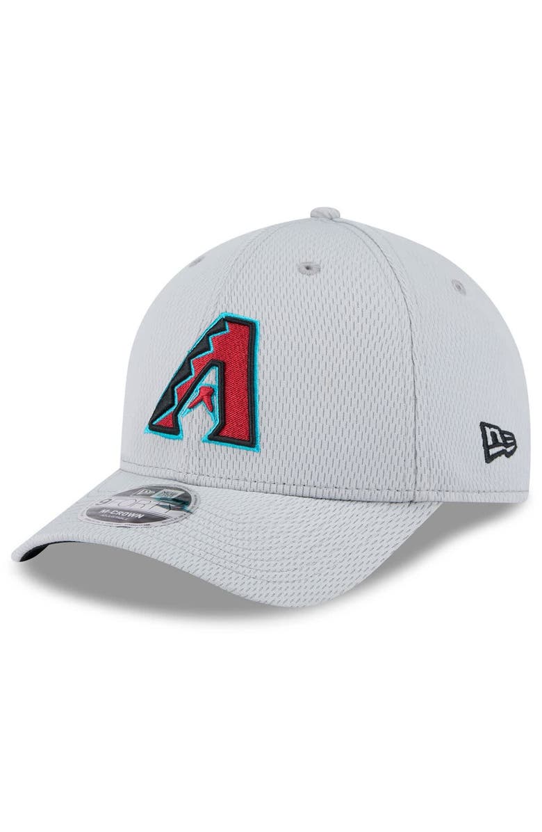 New Era Men's New Era Gray Arizona Diamondbacks 2025 MLB Clubhouse 9FORTY M-Crown Adjustable Hat, Alternate, color, Gray