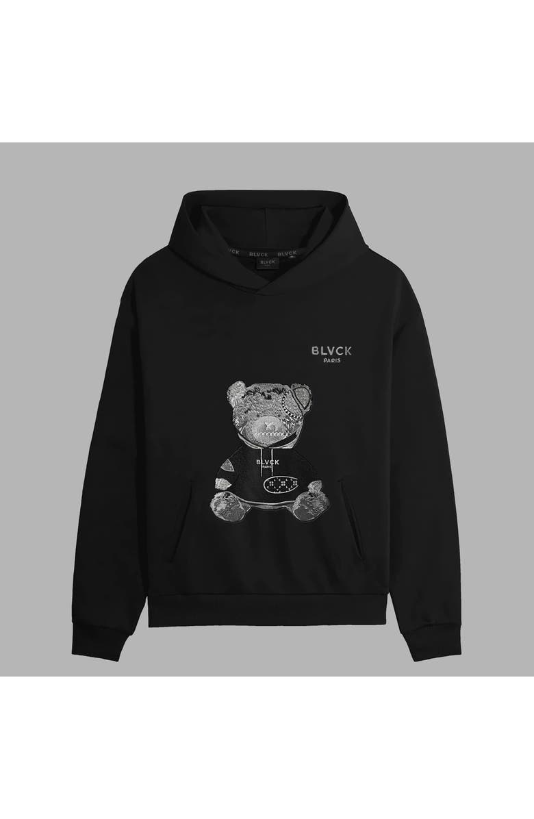 Blvck Paris Blvck Evil Twin Teddy Bear Hoodie, Alternate, color, 