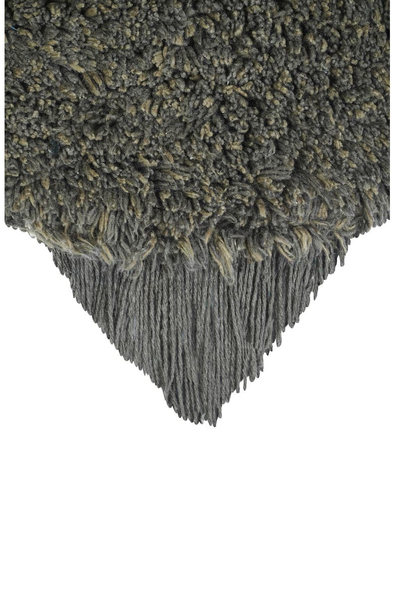 Bee Washable Cotton Blend Rug, Alternate, color, BLACK