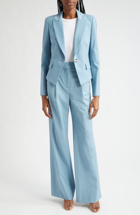 Hosanna Stretch Virgin Wool Blend Dickey Jacket