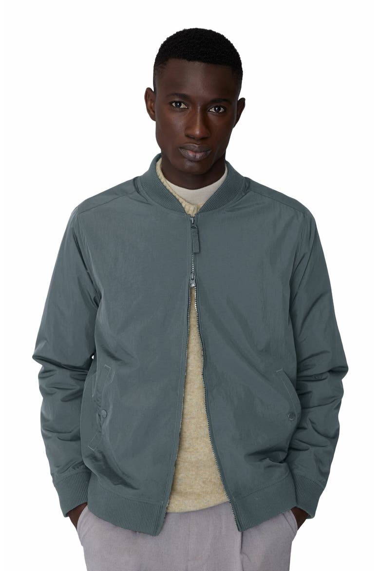 DANIEL | Bomber Jacket, Alternate, color, Blue Grey