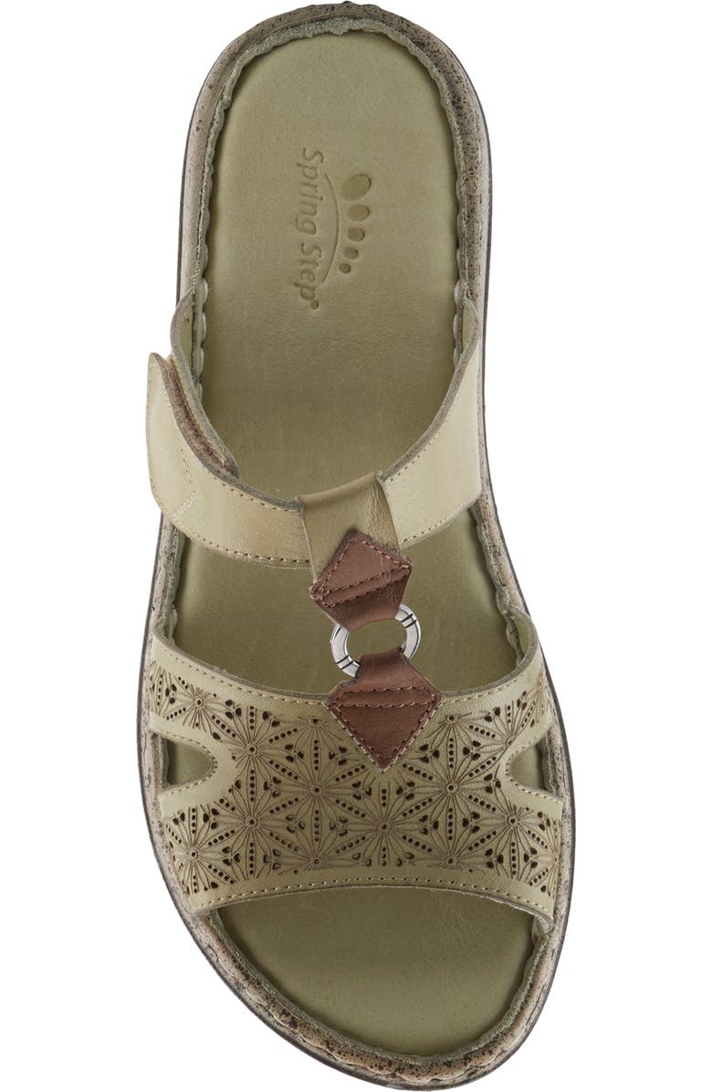 Spring Step Virelle Slide Sandal, Alternate, color, Sage Green