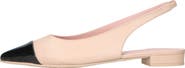 Pretty Ballerinas Pointed Toe Heeled Slingback