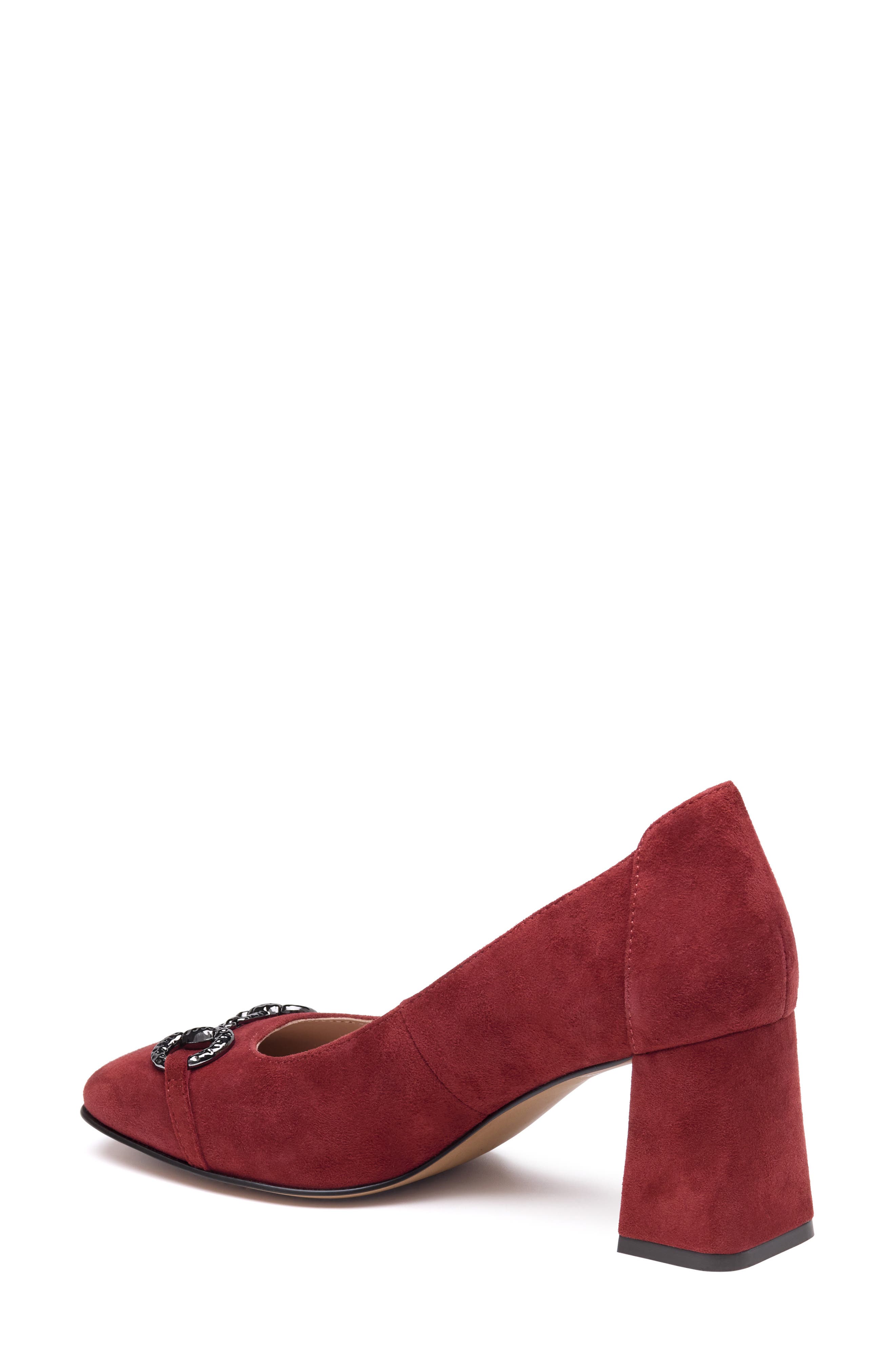 Whitney Bit Pump, Alternate, color, MERLOT KID SUEDE