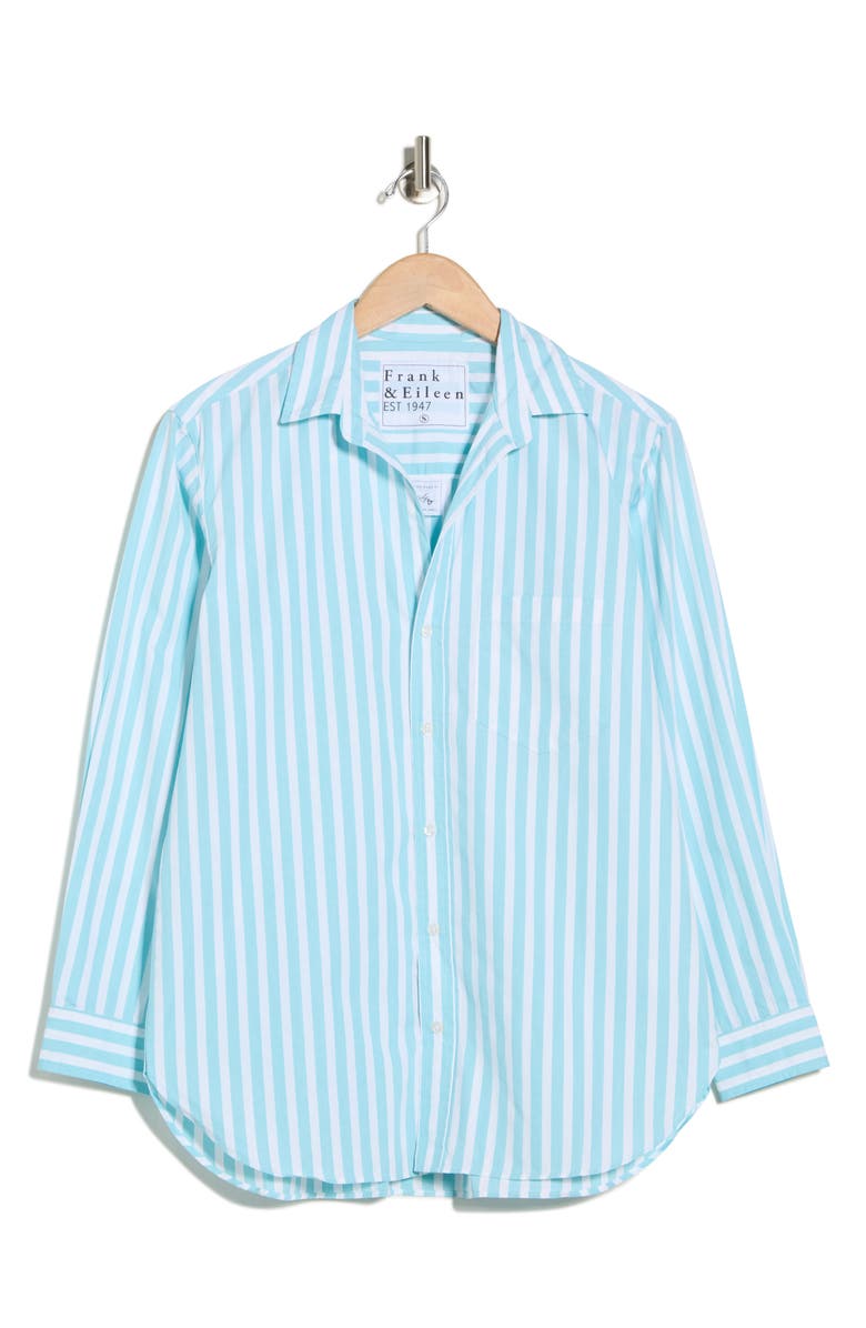Frank & Eileen Boyfriend Cotton Button-Up Shirt, Main, color, 