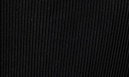 Astr The Label Plissé Tie Back Top In Black