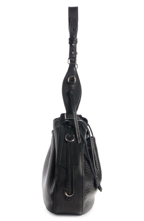 Isabel Marant Bolton Bubble Pebbled Lambskin Leather Hobo Bag In Multi