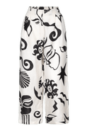 Untitled in Motion Yarma Printed Wide-Leg Pants