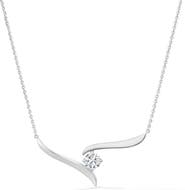 HEARTS ON FIRE Vela Crossover Pendant Necklace