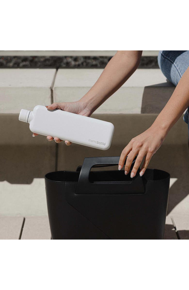 Memobottle Slim Memobottle - Stainless Steel, Alternate, color, White