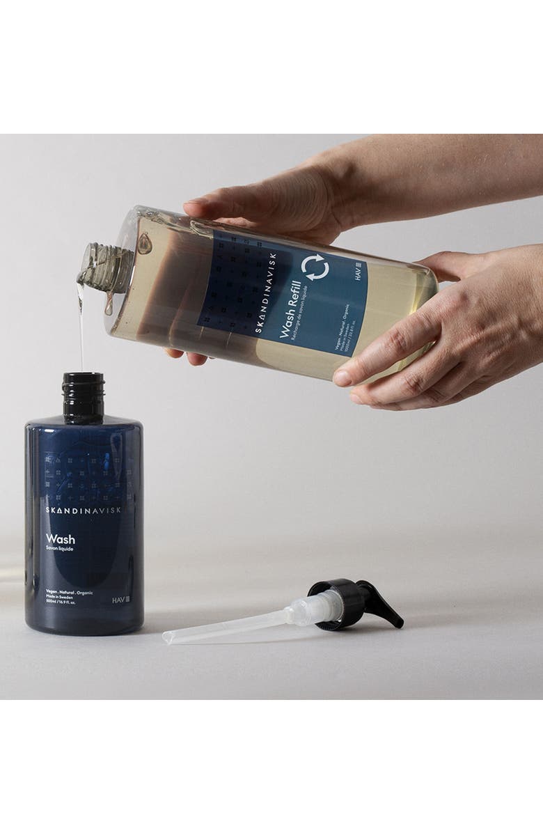 SKANDINAVISK HAV Wash Refill 1000ml_New, Alternate, color, Deep Blue