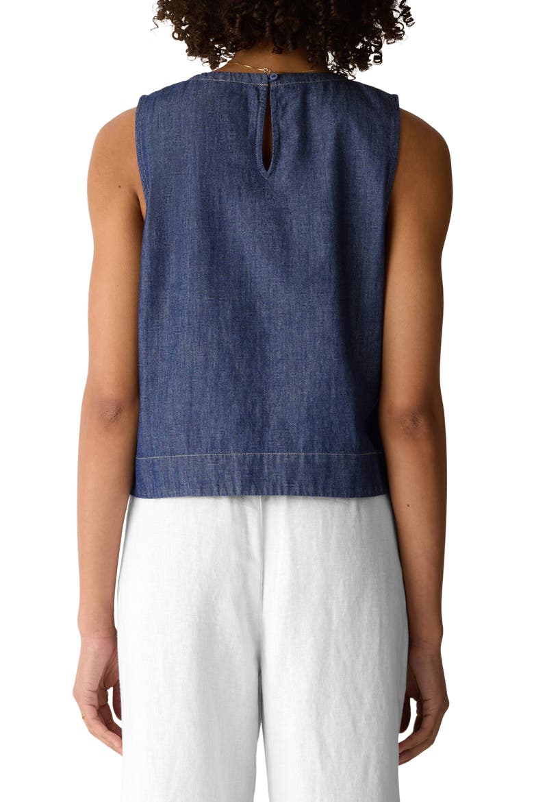 Organic Cotton Shell, Alternate, color, DARK INDIGO