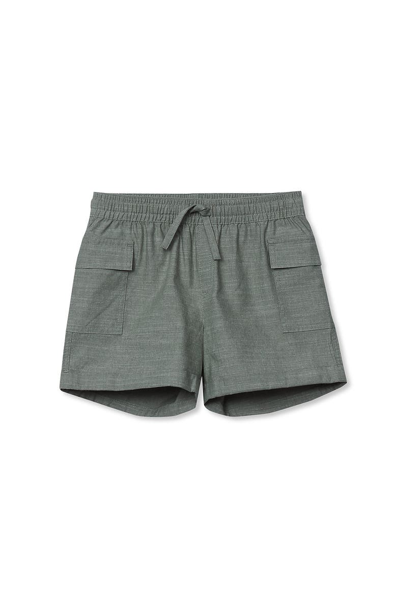 Lands' End Girls Utility Cargo Shorts, Main, color, Sage