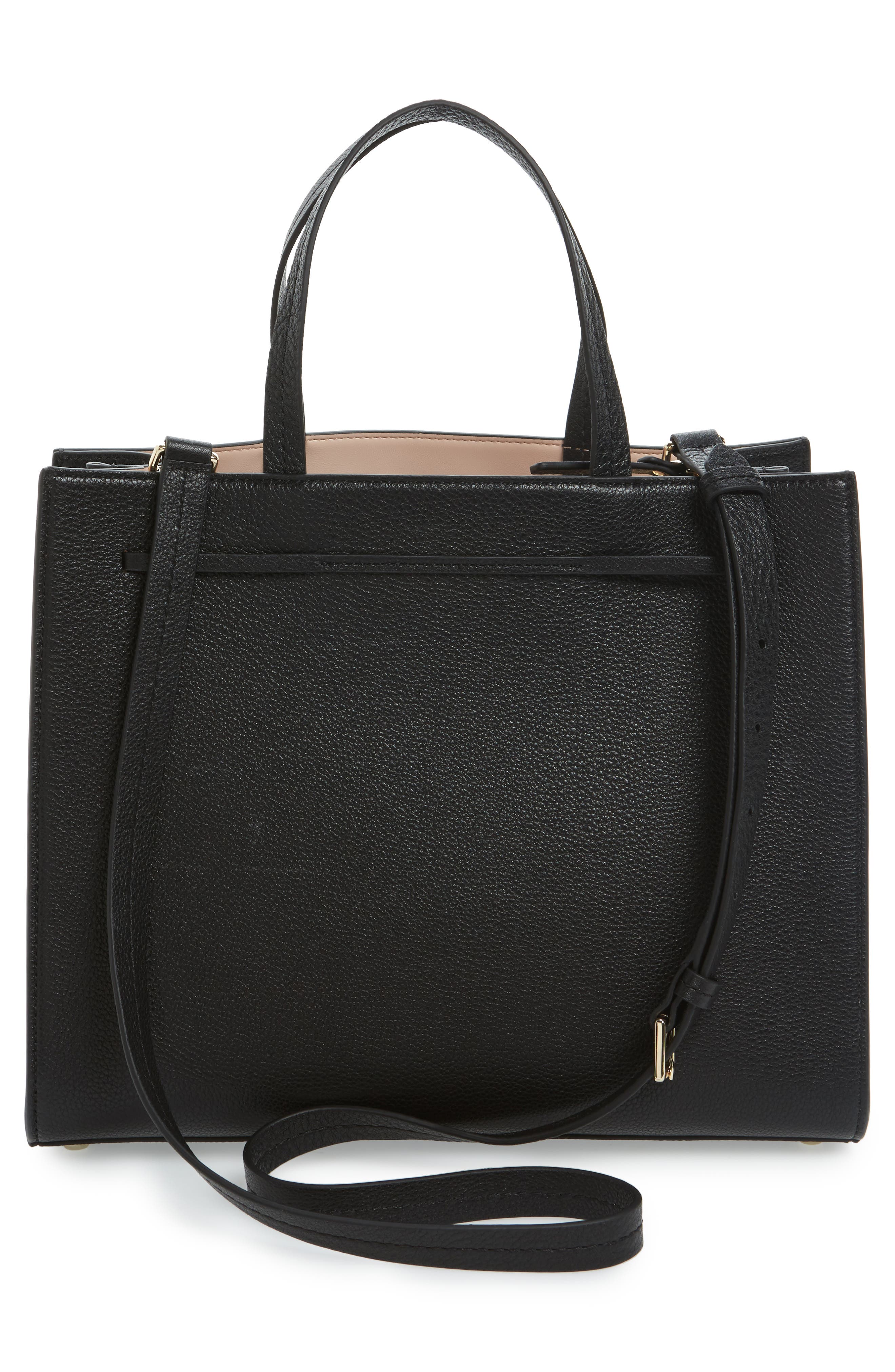 Kate Spade New York hayes street isobel leather satchel, Alternate, color, 