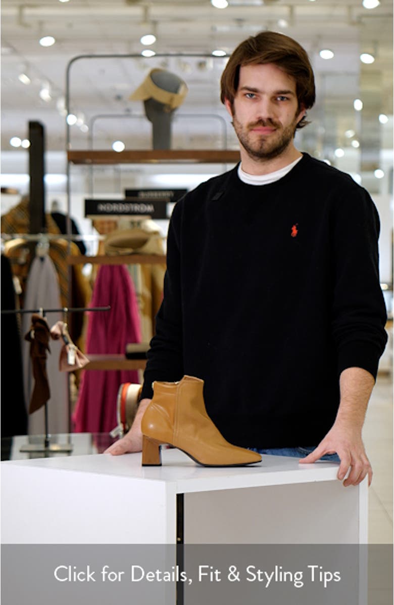 Dolly Square Toe Bootie, sales video thumbnail