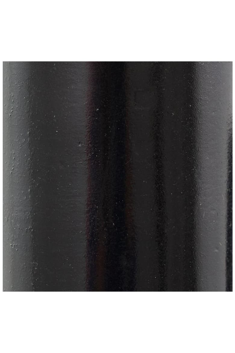 Set of 2 Modern Black Metal Candleholders, Alternate, color, BLACK