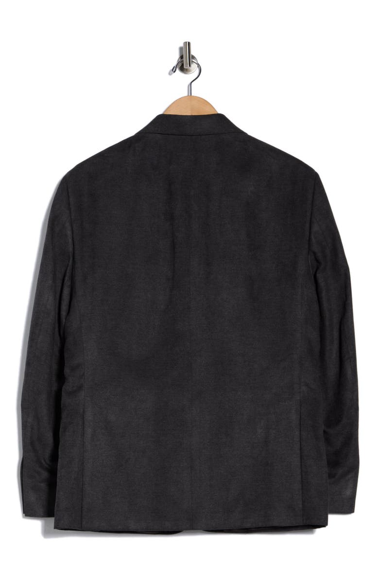 Notch Lapel Blazer, Alternate, color, BLACK