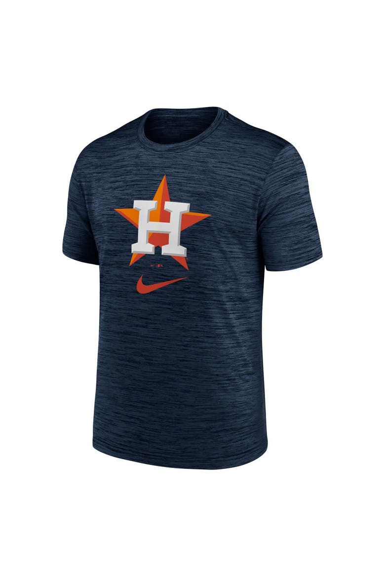 Men's Nike Navy Houston Astros Logo Velocity Performance T-Shirt, Alternate, color, Navy