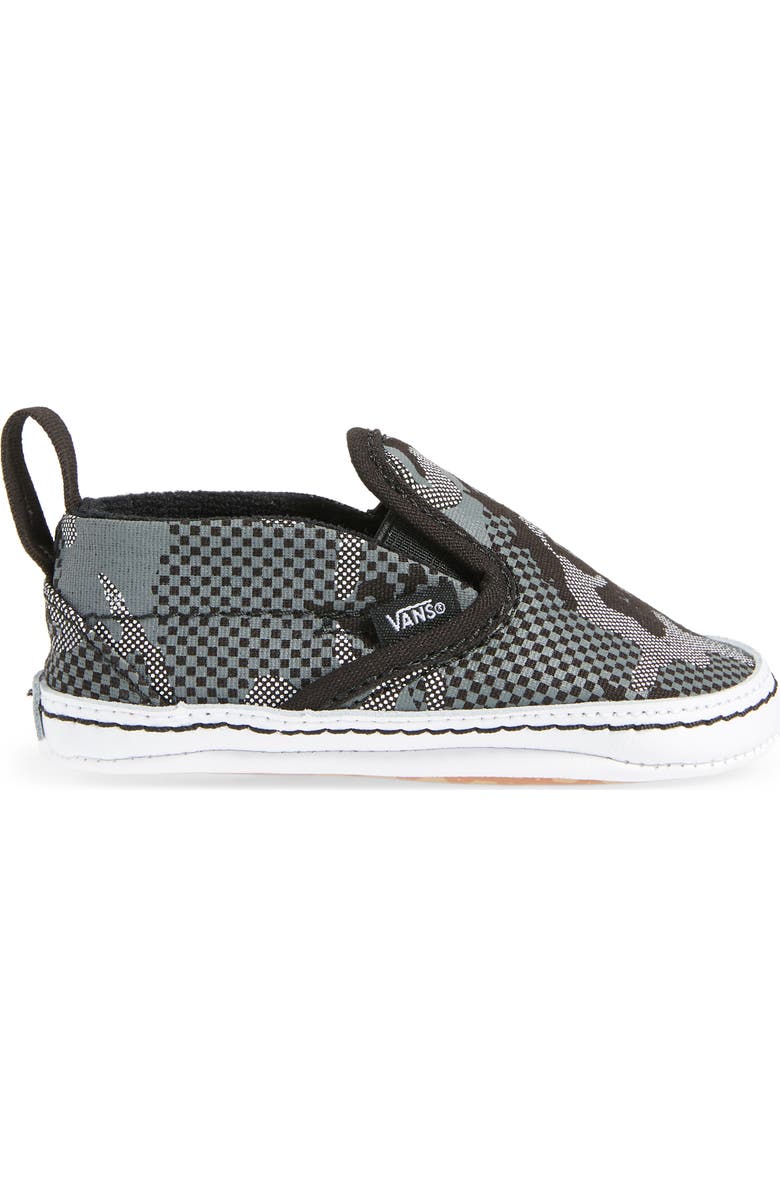 Vans Slip-On Crib Shoe, Alternate, color,