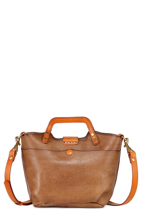 Sprout Land Mini Leather Tote