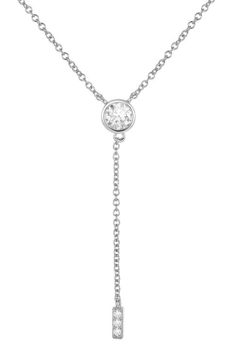 Pilar Crystal Drop Pendant