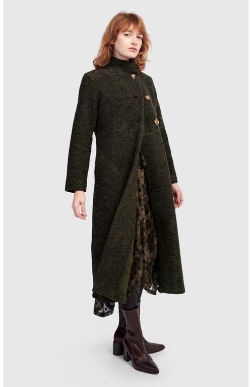 Alembika Tash Long Coat In Brown