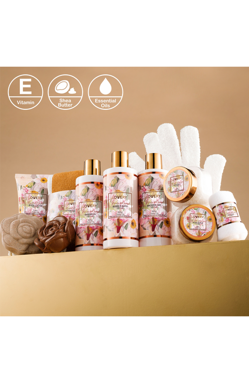 Lovery Vanilla Coconut Home Spa Gift Basket