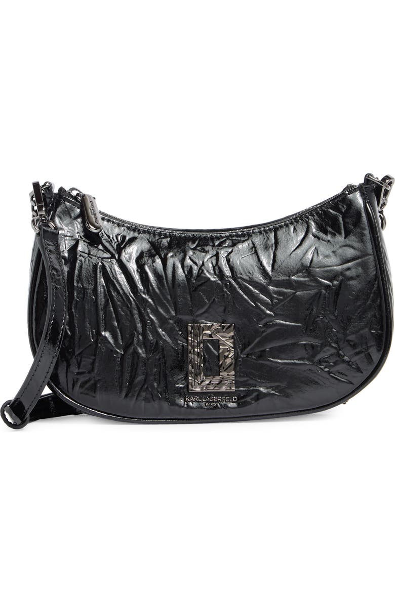 KARL LAGERFELD PARIS Lafayette Crossbody Bag, Main, color,