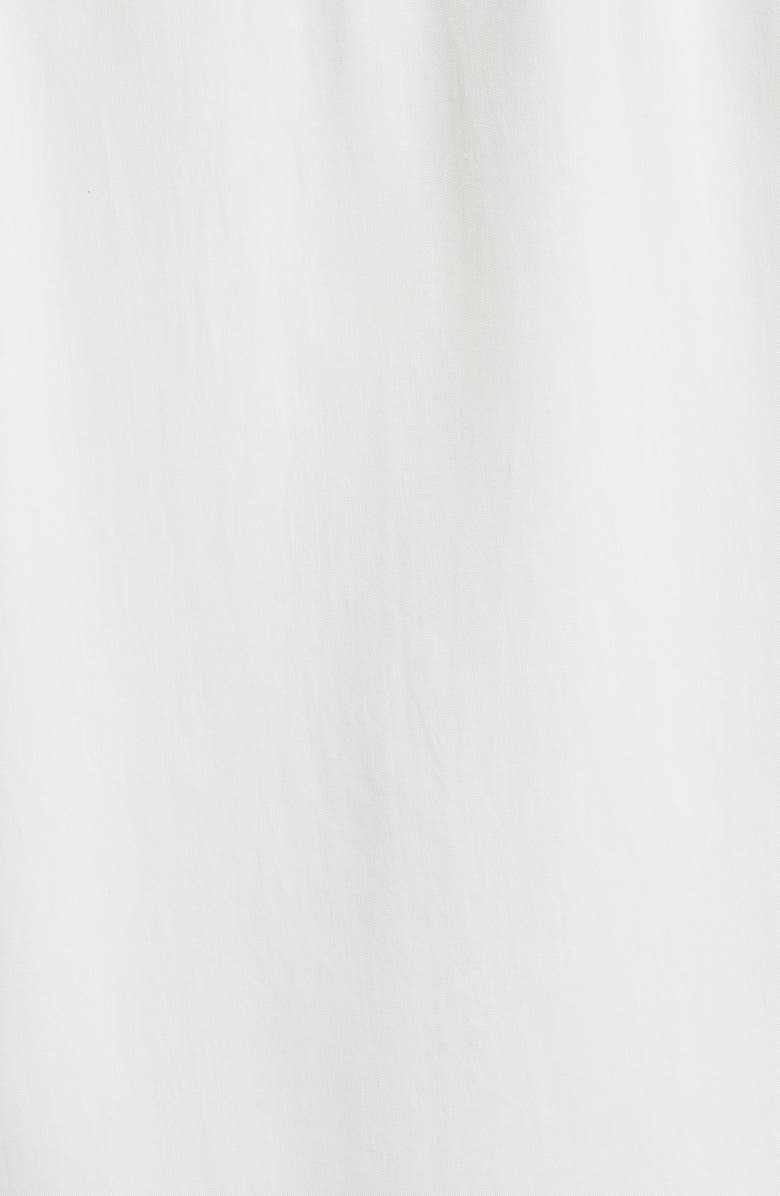 Marion Three-Quarter Sleeve Twill Maternity Button-Up Top, Alternate, color, 