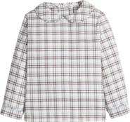 Little English Kids' Long Sleeve Cotton Peter Pan Shirt