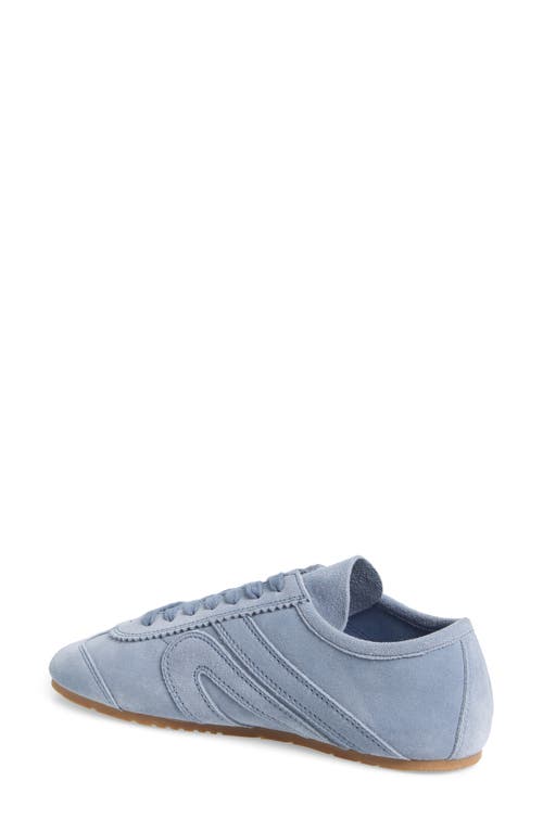 Jeffrey Campbell Aleta Sneaker In Powder Blue Suede