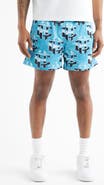 OVERTIME Cold Hearts Badge Mesh Shorts