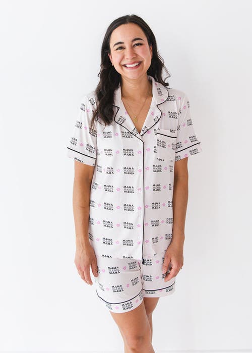 Charlie Lou Baby Notch Collar Pajama Set | Mama | Matching Daughter Mother's Day