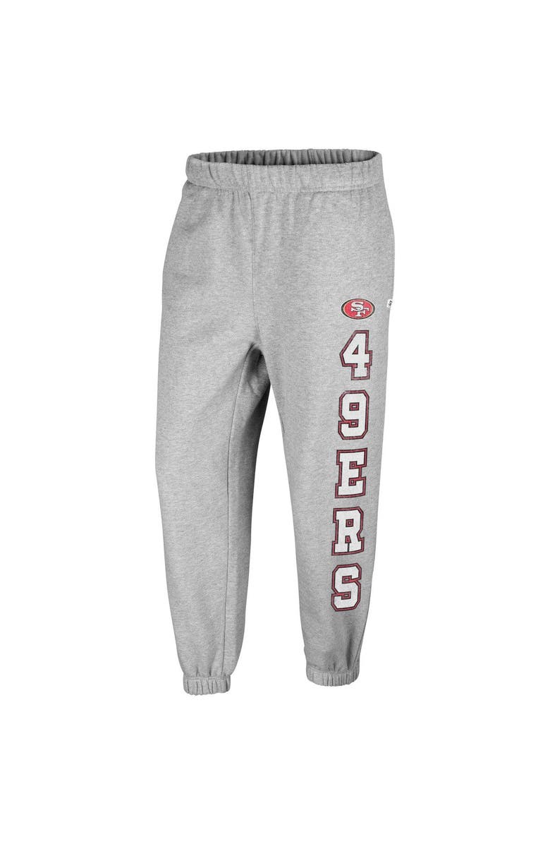 '47 Women's '47 Gray San Francisco 49ers Double Pro Harper Jogger Sweatpants, Alternate, color, 