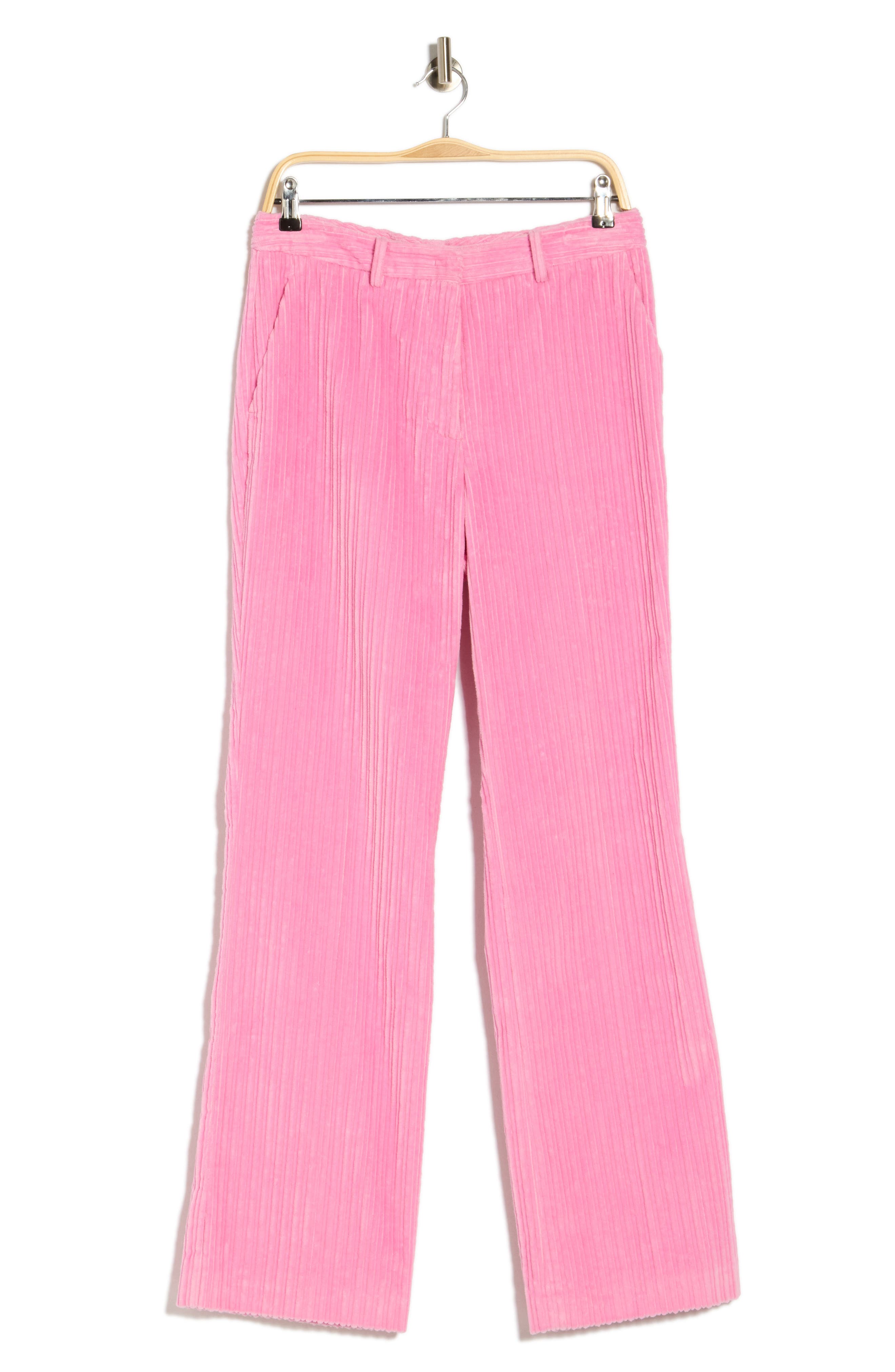 Corduroy Straight Leg Trousers