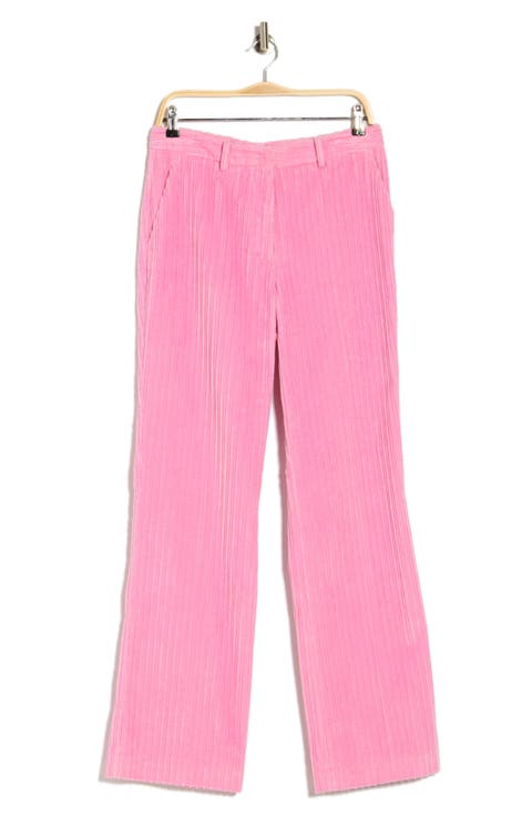 Corduroy Straight Leg Trousers