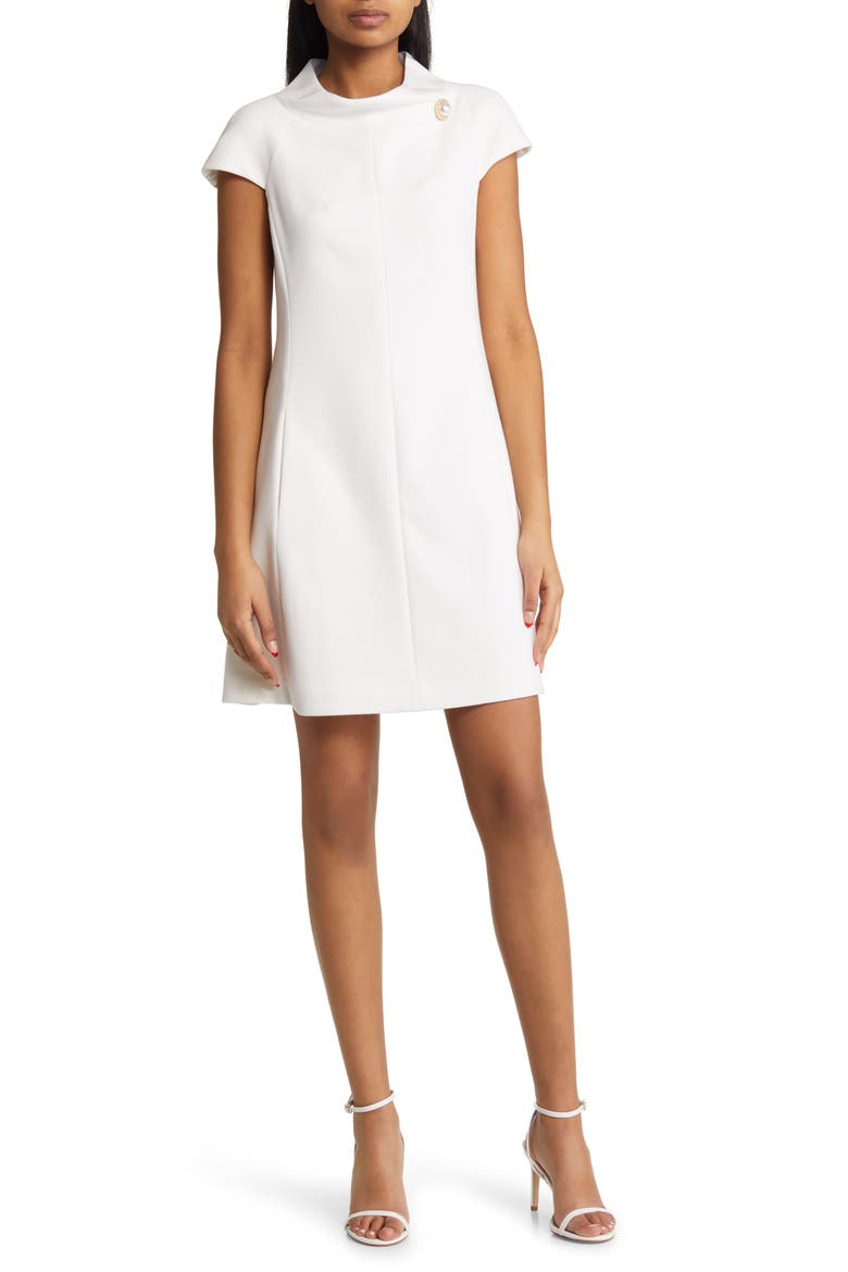 A-Line Dress, Main, color, IVORY