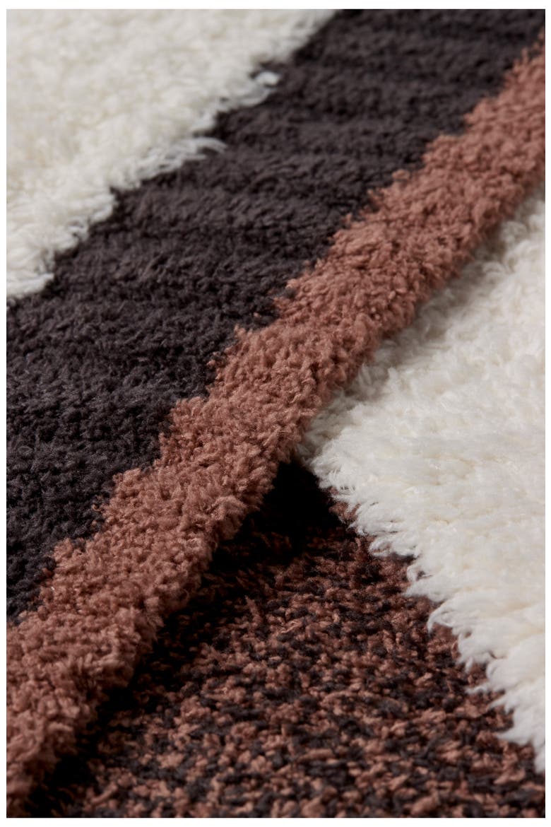 CozyChic Sorreno Stripe Throw, Alternate, color, CREAM MULTI