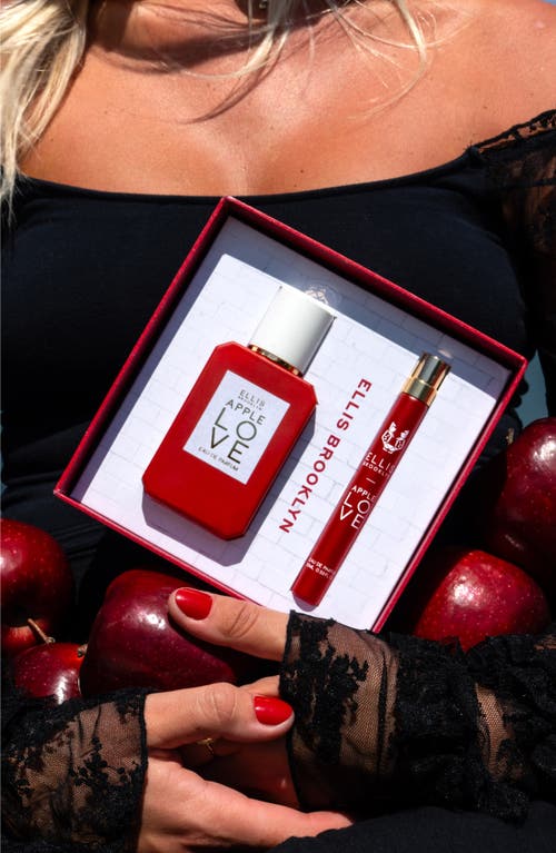 Ellis Brooklyn Apple Love Eau De Parfum Gift Set $148 Value In Transparent