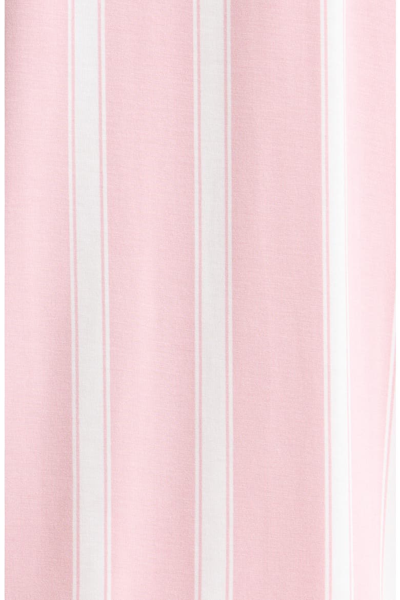 Moonlight Eco Short Pajamas, Alternate, color, PINK- IVORY RIVIERA STRIPE