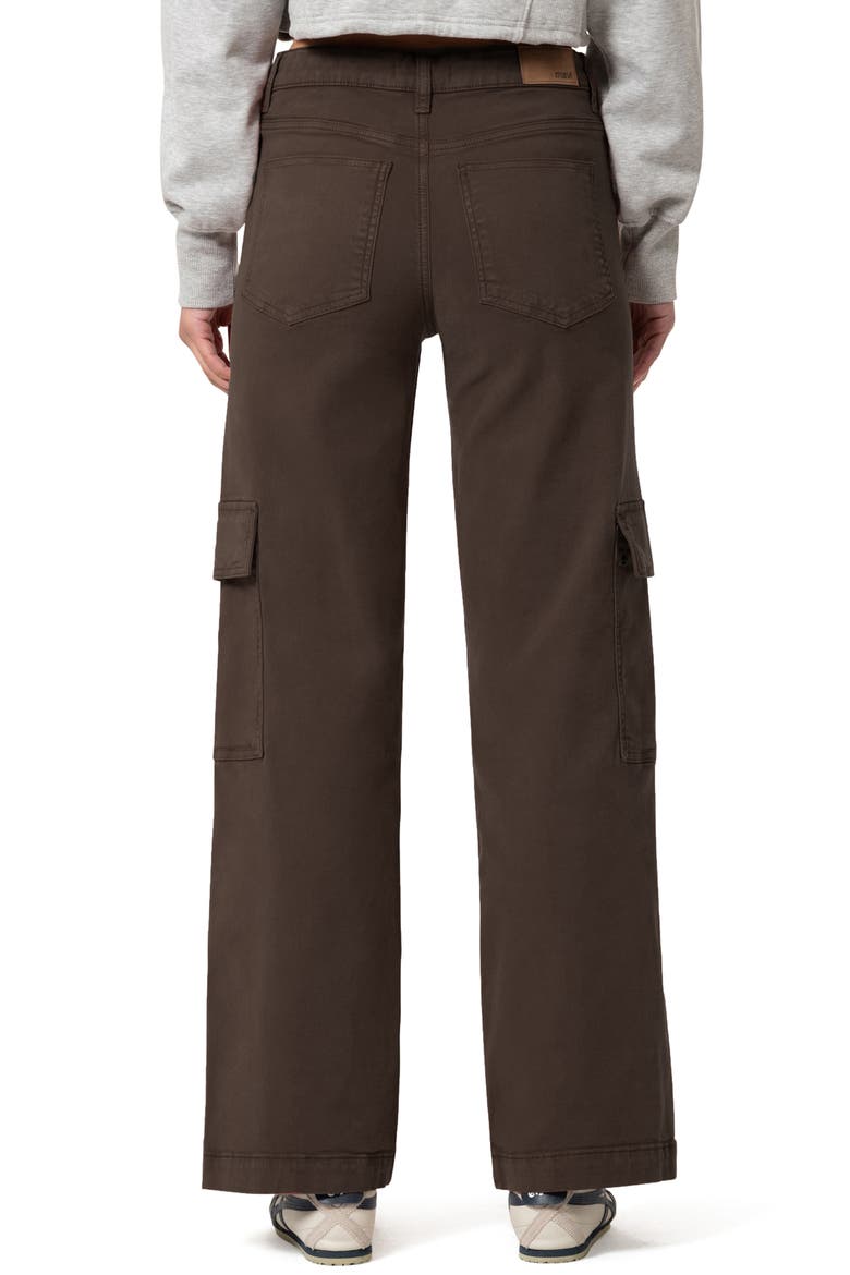 Alva High Waist Straight Leg Cargo Pants, Alternate, color, OAK LUXE TWILL